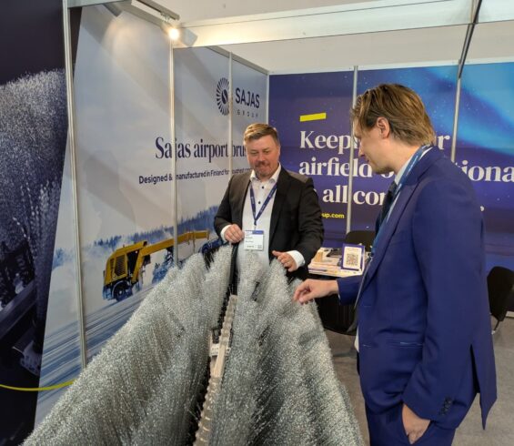 Sajas Group Juho Kannisto Inter Airport-messuilla