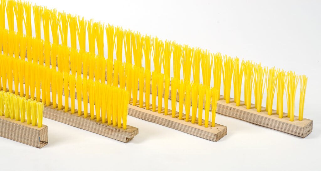 Strips plywood body borste