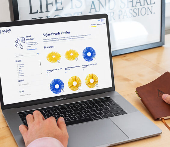 Sajas launches new Brush Finder tool